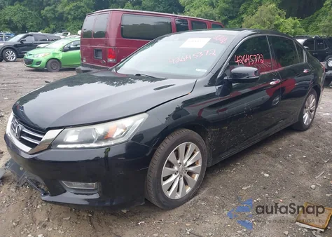 2013 Honda Accord Ex-L V-6 from USA, damaged, VIN 1HGCR3F88DA021049